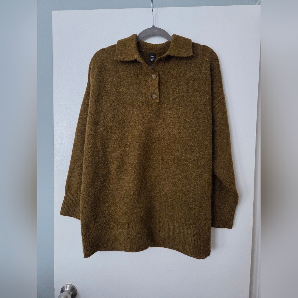 Collared Knit Sweater